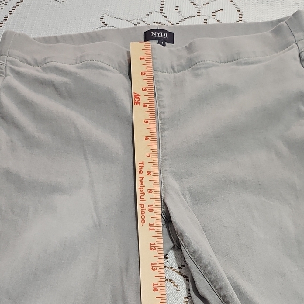 NYDJ Light Gray Trousers - Picture 3 of 9